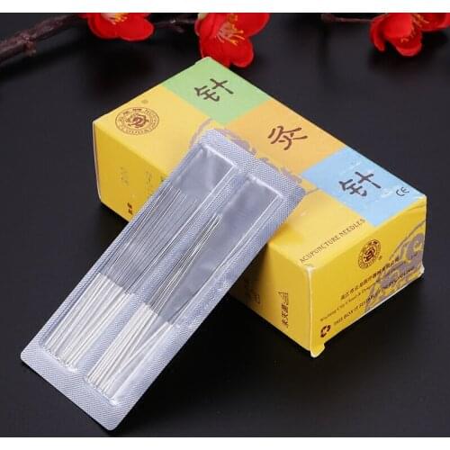 200pcs Yunlong non-disposable acupuncture needle silver surface needles 0.30/35/40*25/40/50/60/75mm