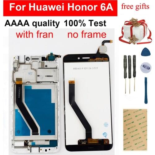 5.0'' For Huawei Honor 6A LCD Touch Screen Digitizer Panel Display Module Assembly With Frame DLI-L22 DLI-L01 DLI-TL20 DLI-AL10
