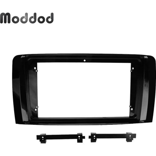 9 inch Car Radio Fascias Fit for BENZ R CLASS 2004-2011 Dashboard Installation Trim Kit Frame Stereo GPS DVD Player Bezel