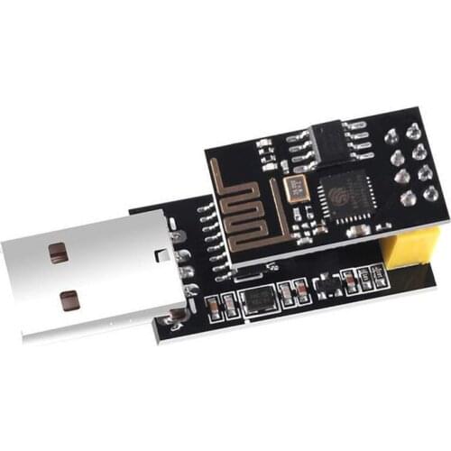 ESP-01 Wireless WiFi Receiver ESP8266 Module with USB to ESP8266 Adapter Module for arduino UNO R3 Mega2560 Nano Transceiver