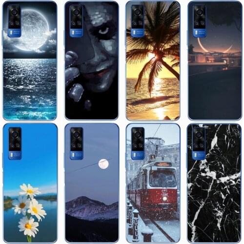 For VIVO Y31 2021 Case Rose Wolf Cute Patterned Cover Soft Silicon Phone Case for vivo y31 2021 Top Quality