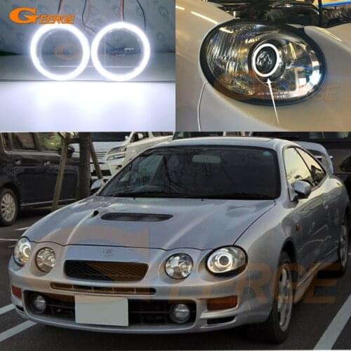 For Toyota Celica ST202 ST205 1994-1999 Kouki Headlight Excellent Ultra bright COB led angel eyes halo rings car Accessories