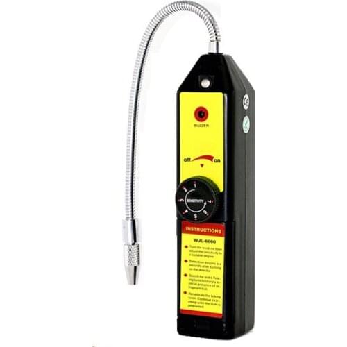 Electronic Leak Detector Instantaneous Discharge Refrigerant Halogen Probe Air Conditioning Refrigerant Gas Detector YZ WJL-6000