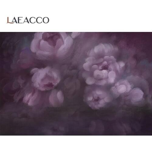 Laeacco Abstract Fantasy Flowers Rose Light Bokeh Baby Newborn Portrait Photozone Photo Background Photographic Backdrop Photo