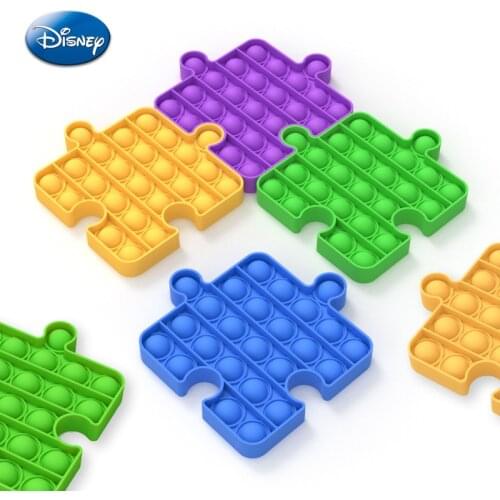 Disney Splicing Pop It Fidget Toys New Style Can Be Spliced Pop Stress Relief Toys Relief Anxiety Antistress Squeeze Popit Toys