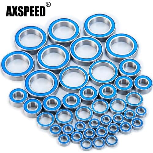 AXSPEED 41Pcs Wheel Hub Sealed Bearing Kit for Traxxas UDR 1/10 RC Crawler Car Truck Accessories Upgrade Parts