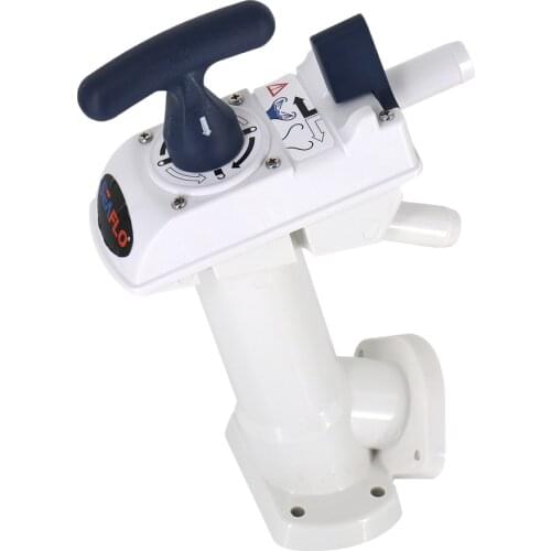 BOAT MARINE Manual Toilet Pump Assembly - Twist 'N' Lock FITS ALL