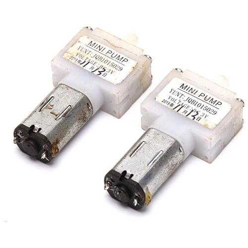 2PCS DC 3V Micro Mini Mute Air Pump Oxygen Pump M20 DC Motor Small Air Pump