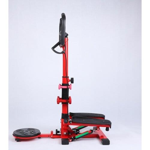 Multifunction Fitness Equipment Armrest Mute Stepper Pedal Machine With Drawstring Waist Twist