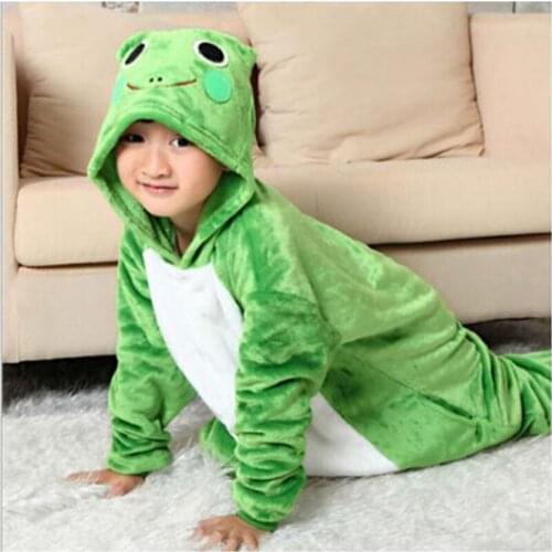 New Children Pajamas Winter Sleepwear Boys Onesies Girls Pyjama Set Cute Stitch Unicorn Skeleton Animal Kids Pijamas Jumpsuit