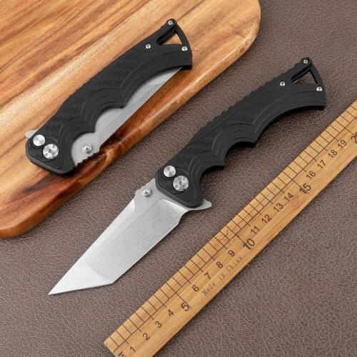 Karambit Fixed A2 Steel Blade Outdoor Camping Hunting Survival Tactical Straight Knife Multi-purpose EDC Tool and K Scabbard