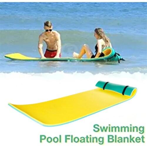 Durable Water Blanket Anti-tear Xpe Foam Floating Pad Water Floating Bed Pad Water Blanket The Float Mat Pool Accessories