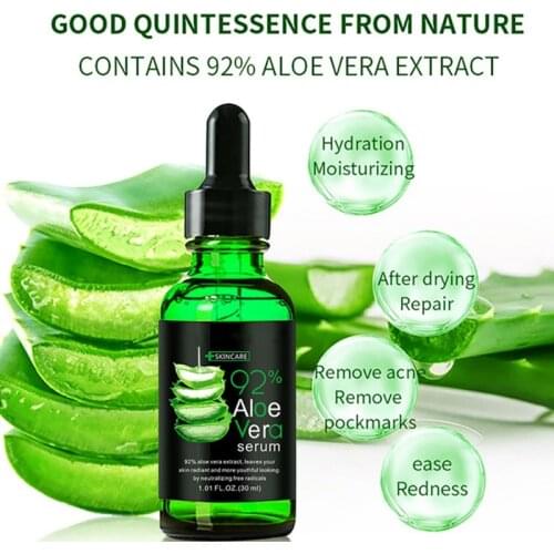 Aloe Moisturizing Hydrating Face Care Repair Essence Hyaluronic Acid Serum Facial Care Serum Whitening Anti Wrinkle Face Cream