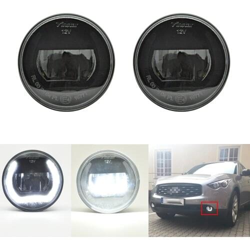 E4 High Power Led DRL Daytime Running Light Fog Lamp for Infiniti EX35 EX37 QX50 2008-2013 FX35 FX37 FX45 FX50 QX70 2006-2014