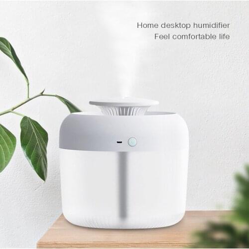 Large Capacity USB Air Humidifier Desktop Silent Humidifier Household Atomizing Moisturizing Humidifier Nano Mist Sprayer 42D
