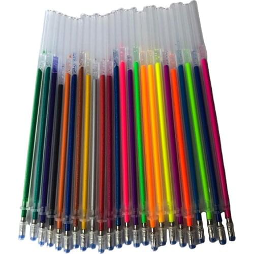Refills for Gel Ink Pens, Lots of 24 Pieces, with Non Toxic Ink
