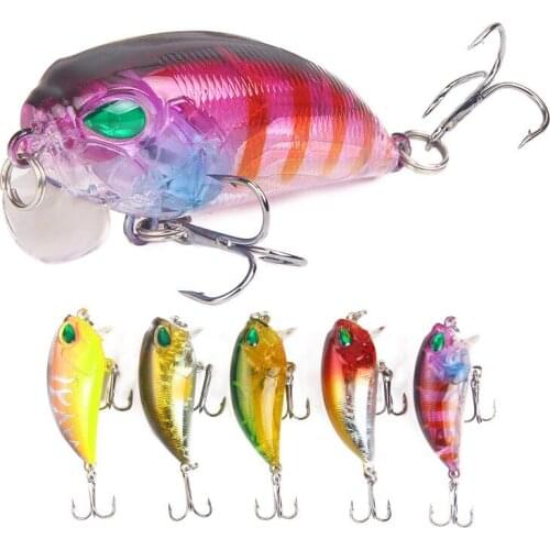1pcs 8.1G 5CM Bass Fishing Lures Crank Bait Crankbait Tackle Swim bait wobblers fishing japan Hard Crazy Fish Lure Fishing Tools