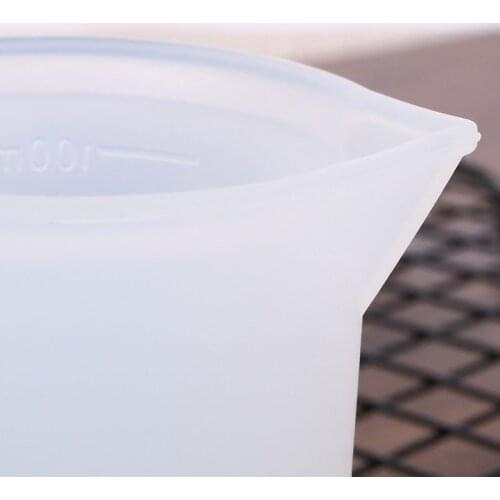 14Pcs Silicone Mixing Cup Epoxy Resin Silicone Measuring Cup Plastic Dropper Kit