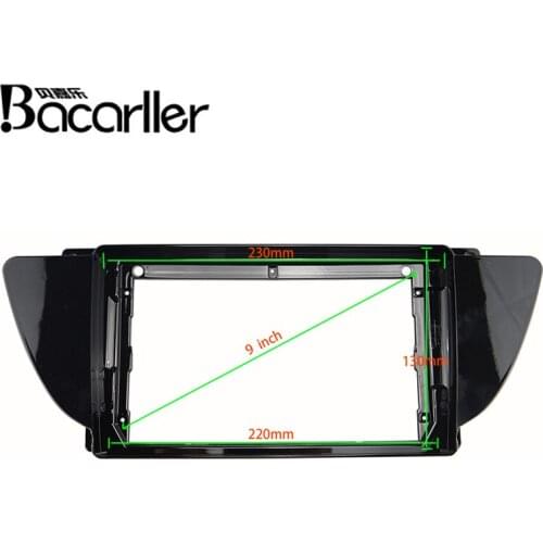 9 inch Car Radio Fascia For Geely Emgrant gs 2017 Car Dvd FrameAdaptor Panel In-dash Mount Installation dashboard frame