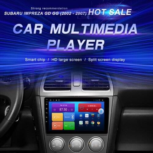 Android Car DVD For Subaru Impreza GD GG (2002 - 2007) Car Radio Multimedia Video Player Navigation GPS Android10.0 Double Din