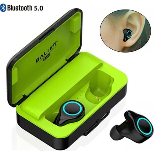 Noise Cancelling Bluetooth Earphones Wireless Mini In Ear Headset Sport Driving TWS Twins Earbuds with Mic for iPhone Android