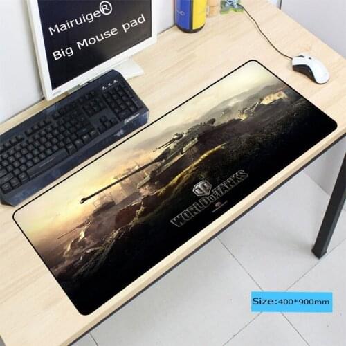 Mairuige Large Rubber Mousepad World of Tanks Style Gaming Mouse Pad PC Computer Laptop Gaming Mice Mat For LOL CSGO DOTA Gamer