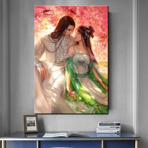DIY 5D Diamond embroidery Angel Couple,diamond paintings full square drill stitch cross rhinestone of picture mosaic Lover portr
