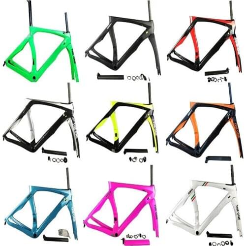 In stock 30 COLORS RB1K THE ONE Carbon Road Bike Frame glossy/Matte V brake XXS/XS/S/M/L/XL