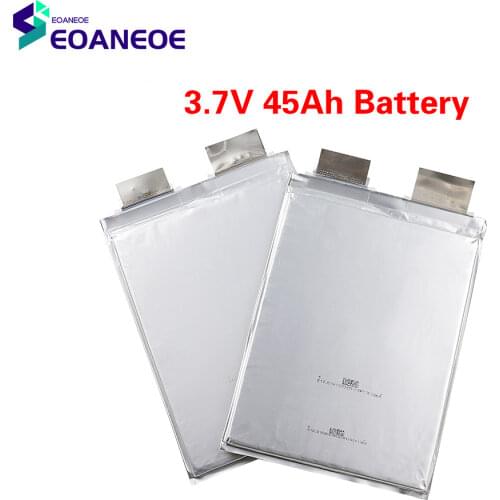 New 3.7V 45Ah rechargeable battery, used in cars, power tools and solar systems