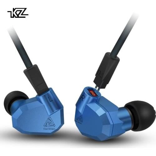 KZ ZS5 2DD+2BA Hybrid In Ear Earphone HIFI DJ Monito Running Sport Earphones Earplug Headset Earbud MIC