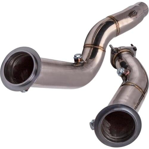 New Exhaust Downpipe 3" For BMW M3 M4 Twin Turbo M2 S55 F82 F8X F80 F83 Down Pipe