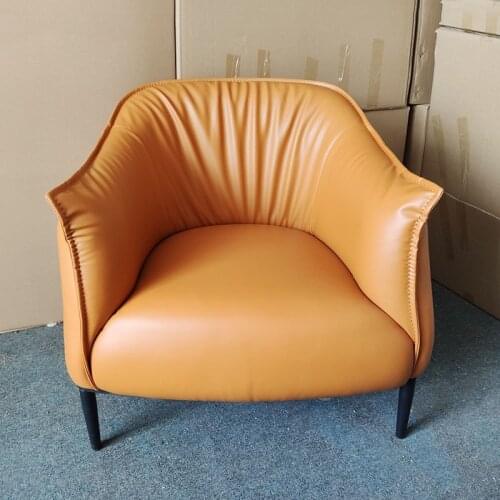 Simple Nordic Office Sofa Reception Single Business Size Apartment Living Room Modern