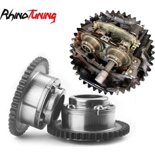 2PCS Camshaft (Exhaust+Intake) Adjuster Actuator for MERCEDES C250 SLK250 1.8L 2710503347 2710502947 2710501400