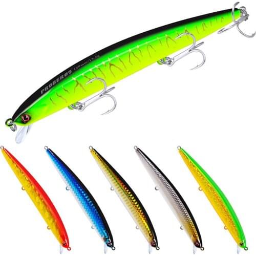 Fishing Supplies Laser Minor Fish Lure 12.5cm/15.5g Three Hooks 10 Colors Robust Bionic Fish Lure Fishing Tackle