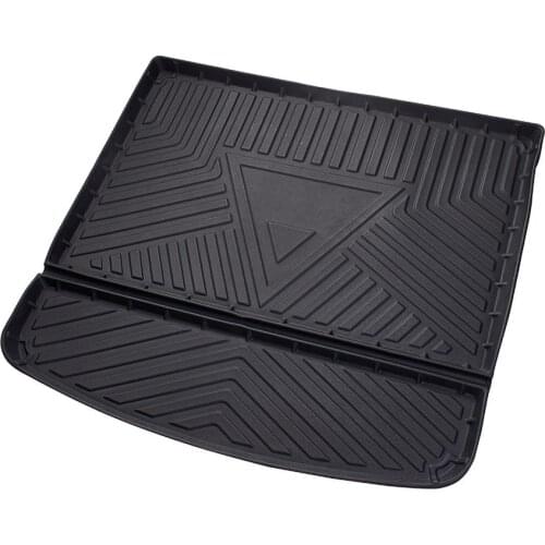 Waterproof Cargo Liner Rear Trunk Boot Mat Cover Floor Tray Protector for Ford Edge 5-Seaters 2015-2019