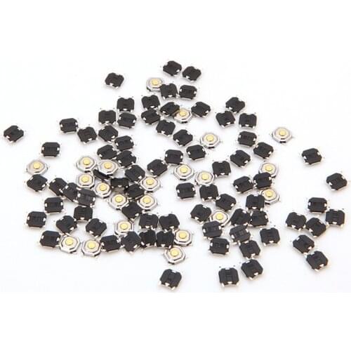 100 x Waterproof Microswitch Tactile Tact Push Button Switch Momentary SMD 4 Pin