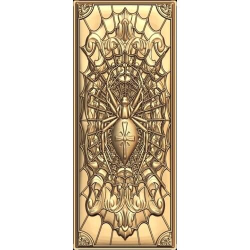 Spider 3d STL Model for CNC Router 3D Printer Artcam Aspire Bas Relief