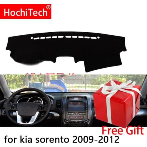 For Kia sorento 2009-2012 Right and Left Hand Drive Car Dashboard Covers Mat Shade Cushion Pad Carpets Accessories