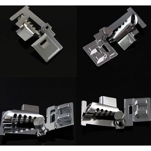 Domestic Stainless Steel Household Sewing Machine Parts Bias Tape Binding Binder Foot For Snap On Sewing Machine Janome Singer
