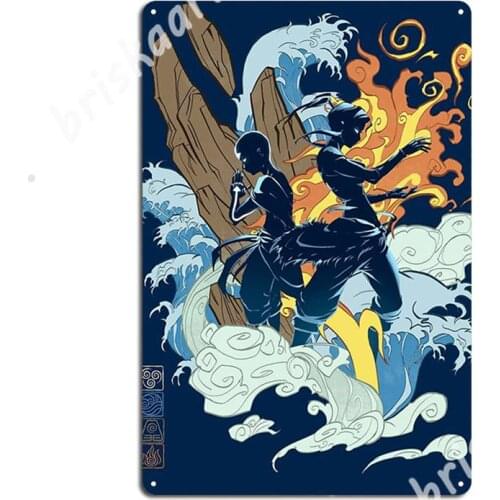 Two Avatars Metal Signs Custom Wall Cinema Living Room Plaques Tin sign Posters