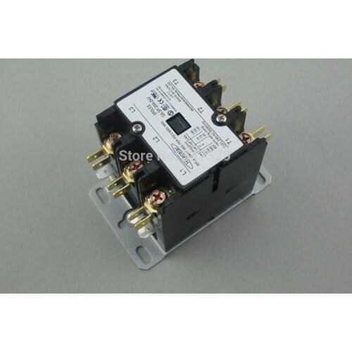 Hvacstar SA-3P-30A-24V Definite Purpose Contactor 3Poles 30FLA 24V AC Coil , DP Contactor, Air Conditioner Contactor