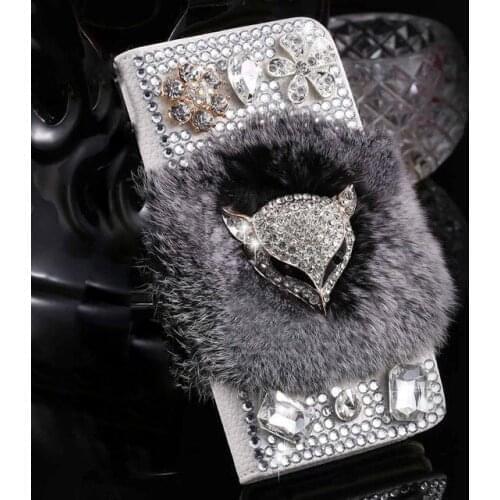 Rhinestone Leather Phone Case For iPhone 11 Pro Max SE 2020 XR XS X 6 6s 7 8 Plus DIY Diamond Soft IMD Back Cover Girls Style