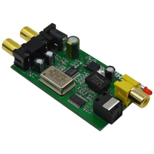 L5 Audio Signal Conversion Decoder Board DAC Analog Signal Input to Fiber Coaxial Signal Output