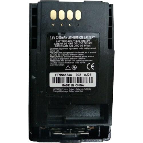 PMNN4351B FTN6574A FTN6574B 3.7V Li-Ion Extended battery 2200mAh for MTP850 MTP850S MTP800 MTP830S CEP400 MTP850FUG TETRA radio