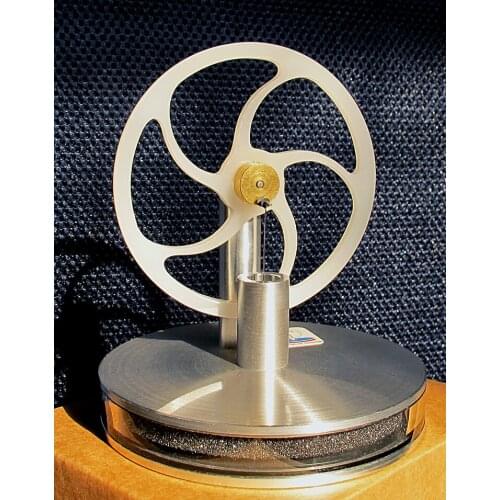 Magnetron low temperature Stirling engine model educational model gift