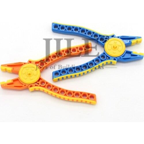 Technology Series Pin Pliers Tongs Tool DIY Cross Axle Gear Building Blocks Bricks Enlighten Compatible with Assembles Particles
