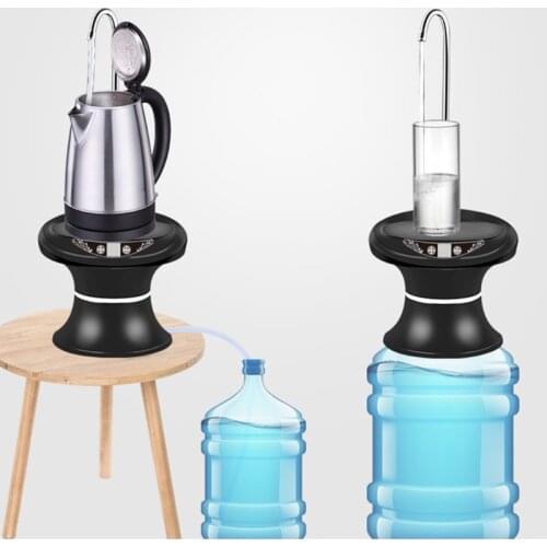 Portable Electric Pallet Bottled Water Pump USB Rechargeable Wireless Automatic Water Dispenser Bucket Bottle Dispenser