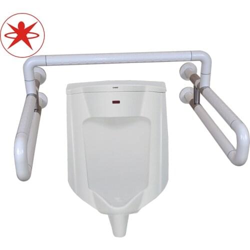 Medical Professional Sink Urinal Non-Slip Handrail Connection Load 200KG Stainless Steel Two-Bar Type Elderly Disabled Handrail