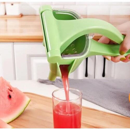 Manual Lemon Orange Squeezer Plastic Fruit Hand Press Juicer Pomegranate Cane Squeezer Fresh Juice Household Kichen Accessories