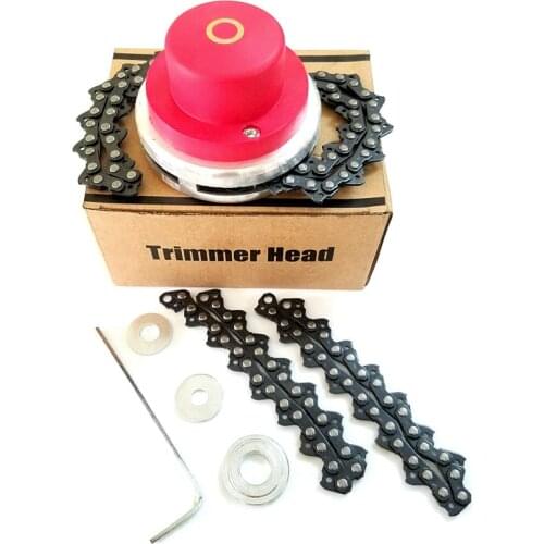 Universal Trimmer Head Coil Chain Brushcutter Garden Grass Trimmer with Thickening Chain for Lawn Mower Garden Tools Part